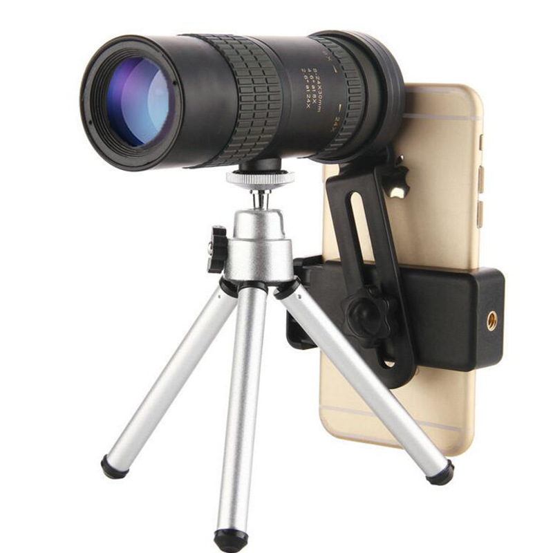 The new mini 10-300x40 high magnification HD monoculars zoom telescope