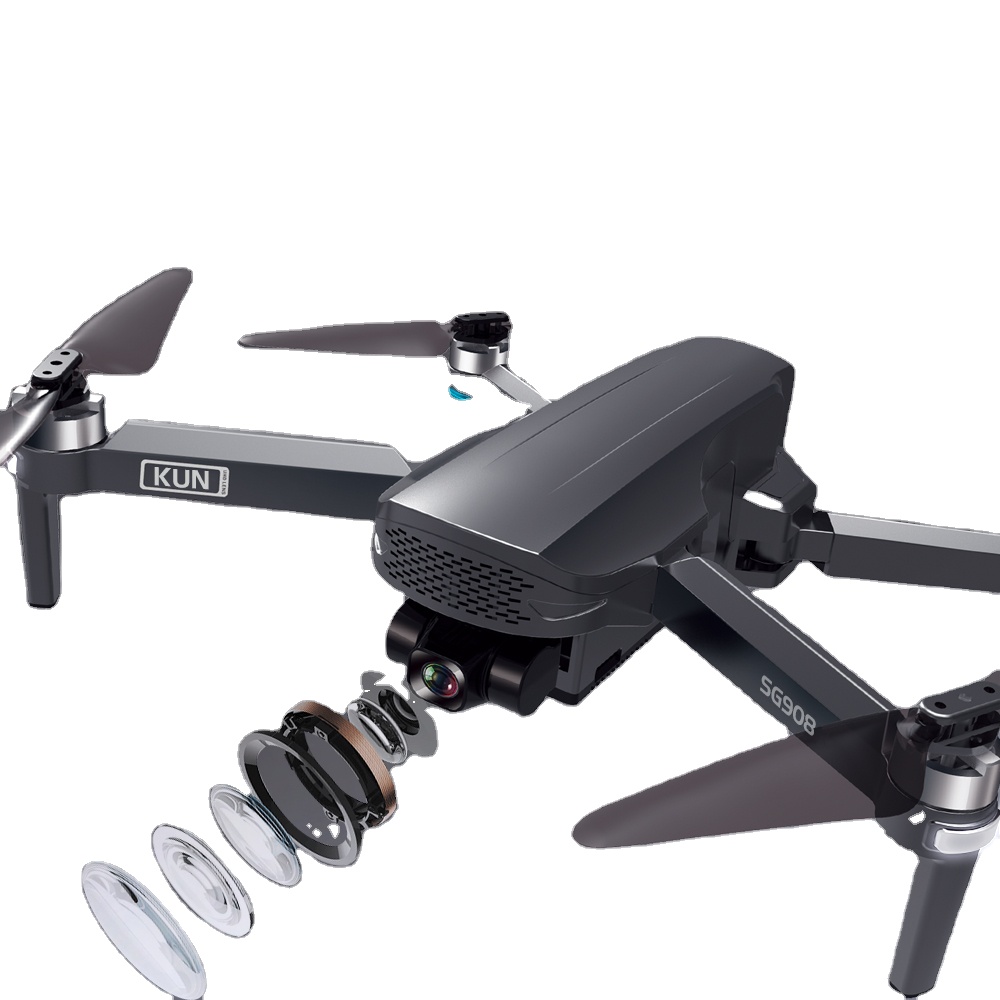 2021 SG908 GPS RC Drone с 4K HD Дрон Мультикоптер камера 3-осевому гидростабилизатору 1,2 км 28 минут 5G Wi-Fi FPV Бесщеточный мотор sg908