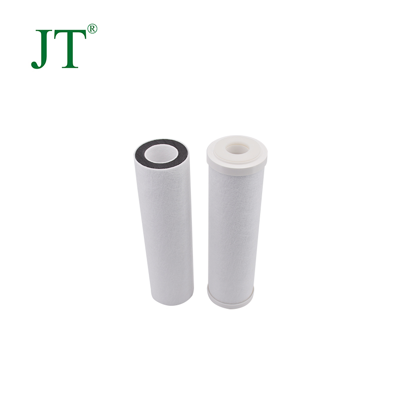 Two stage prefilter PP activated carbon block pre filter for RO water purifier
