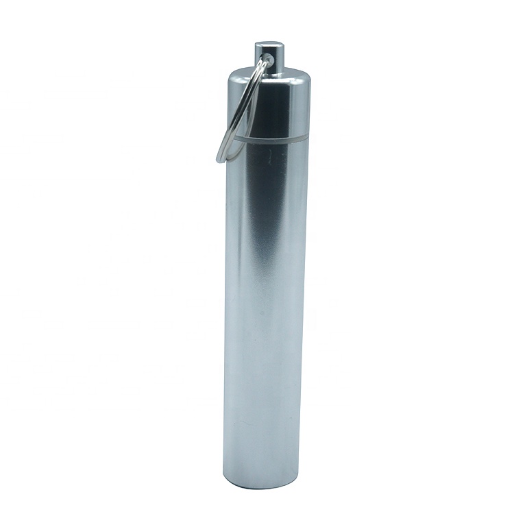 High Quality Portable Dispenser Pocket Small Size Metal Aluminum Alloy Toothpicks Holder