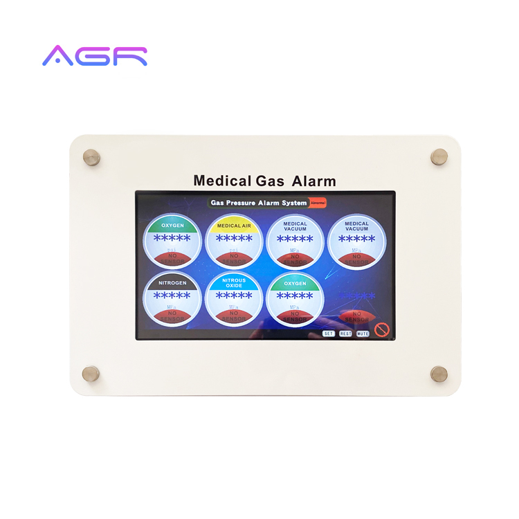 Gas Alarm System Panel Area Medical Gas Alarm System For 2 Gases Alarm System Hospital