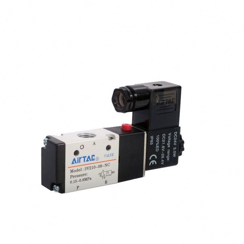 Airtac 4V series 4V100/4V200/4V300/4V400 5-port 2-position, 5-port 3-position solenoid solonoid valve