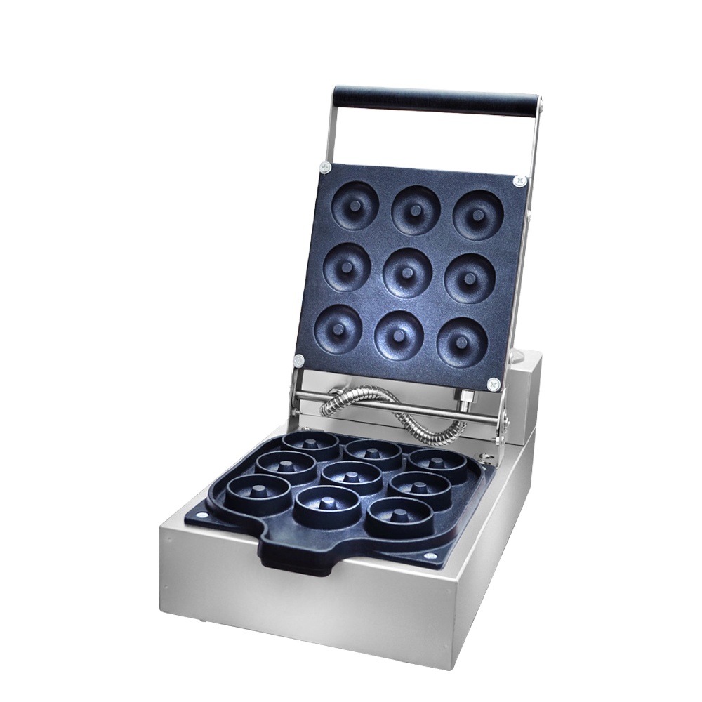 9 holes stainless steel electric industrial donut ball maker