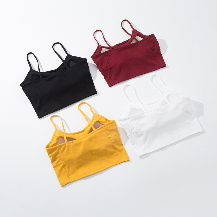 New Version Thread Suspender Yest Boob Tube Top Wrapped Chest Girl