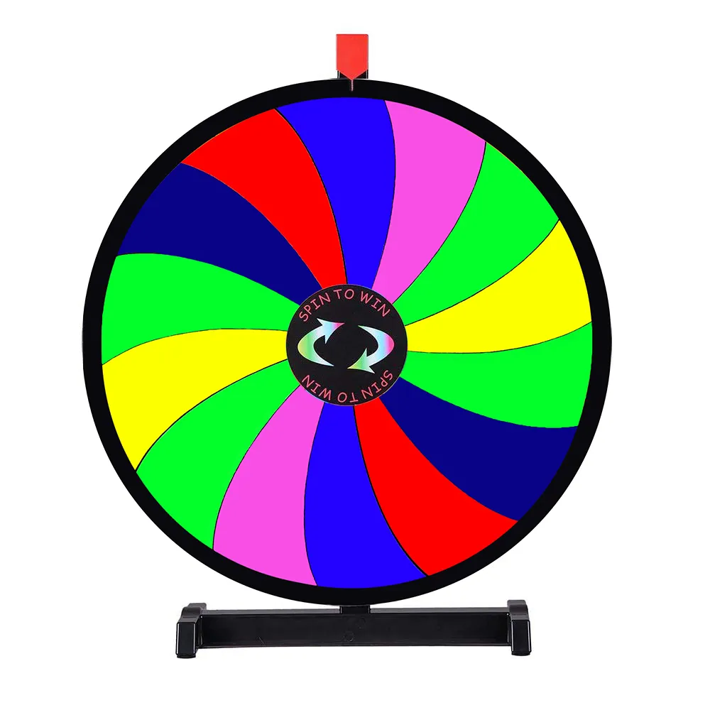 Tabletop Spin Prize Wheel Lucky Draw Wheel of Fortune