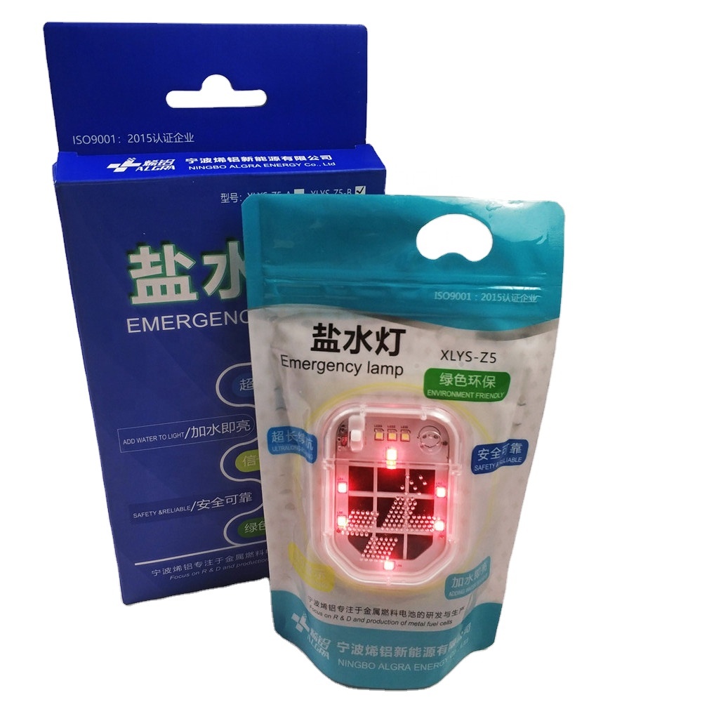 Outdoor Fishing Support Customization Emergency Hand Lamp Salt Water Power Generating Cells Metal Air Battery