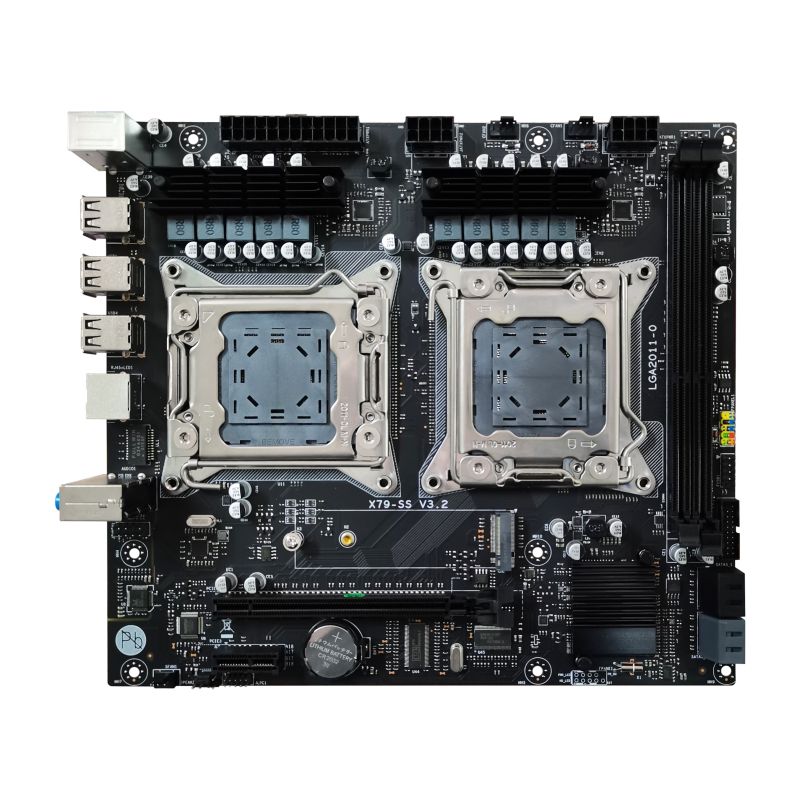 Лидер продаж X79 поддержка Двухъядерный Intel Ксеон E5 LGA2011-V1/V2 процессор DDR3 64 Гб оперативной памяти с двойным каналом