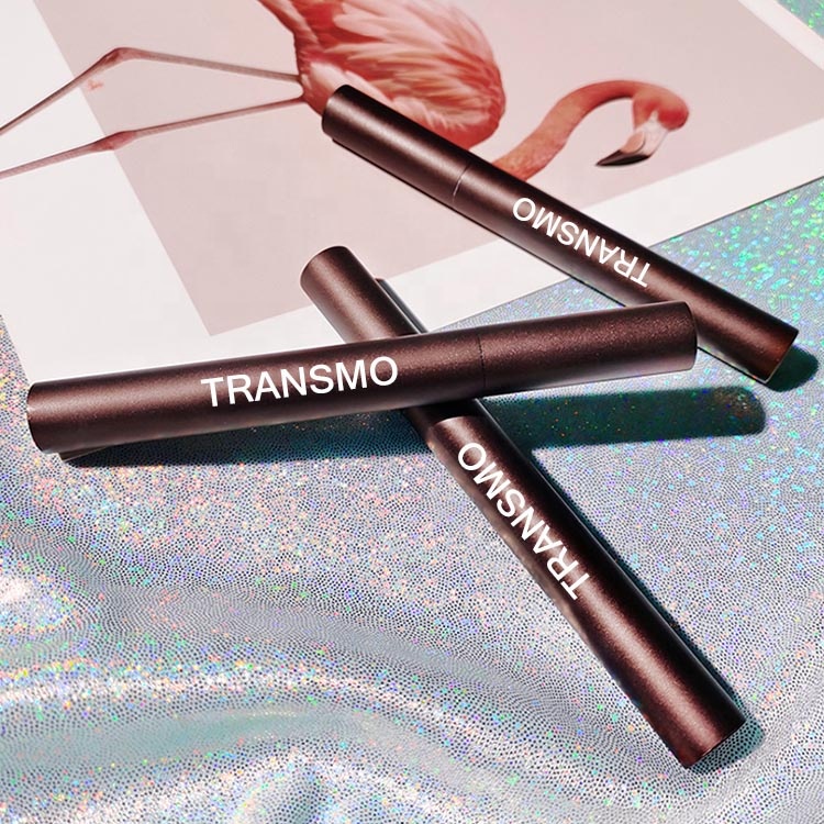 Aluminum mascara tube eyeliner container custom mental eyeliner bottle 7ml empty eyeliner tube with oem brush