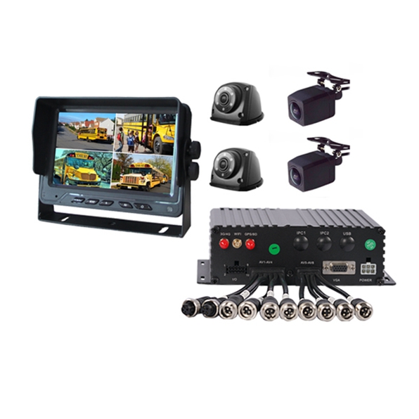 Высококачественный 4-канальный 1080P 4g gps mdvr система ahd мобильный видеорегистратор с 3G Wifi RJ45 ADAS APC опционально