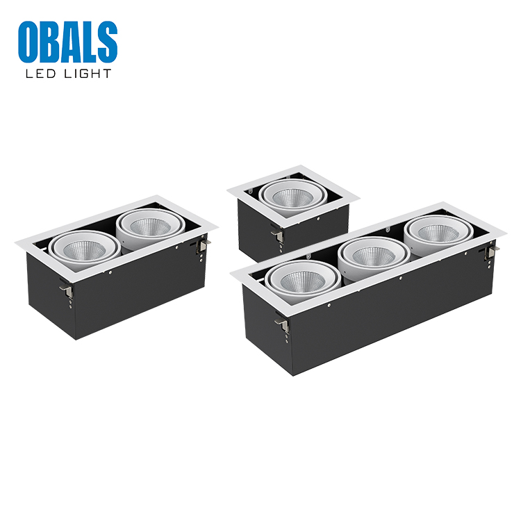 OBALS хорошее качество Cob квадратный встраиваемый светильник IP54 10W 20W 30W LED Rille свет