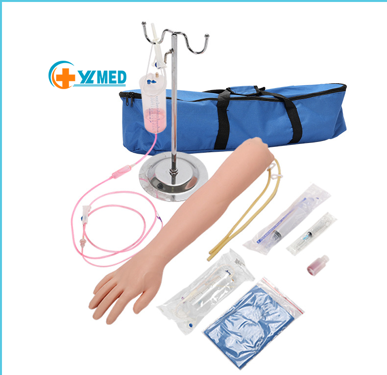 Full Functional Intravenous Infusion Puncture and Intramuscular Injection Arm Model Triangular Venous Injection Model