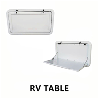 TONGFA Factory sales aluminum alloy frame acrylic RV caravan Trailer camper skylight with Light