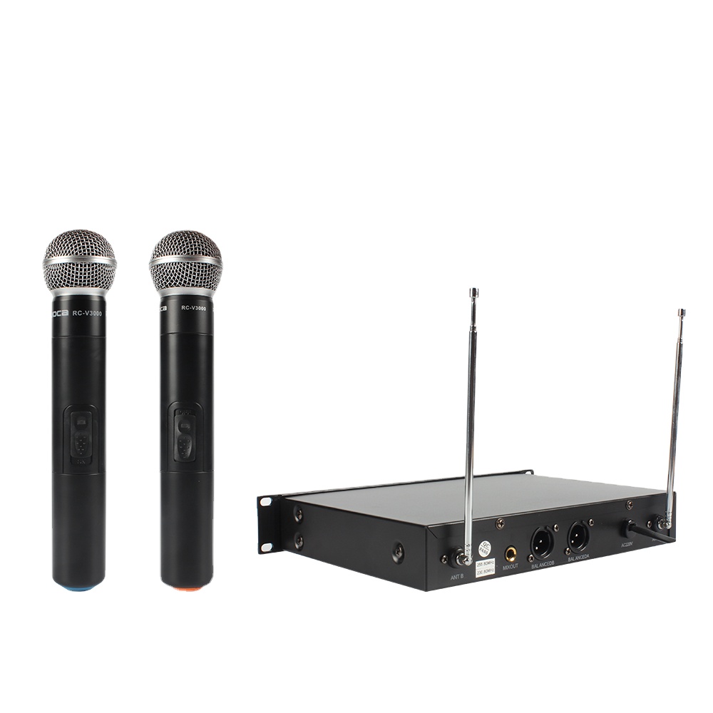 RC-V3000 UHF профессиональный беспроводной микрофон с приемником микрофона
