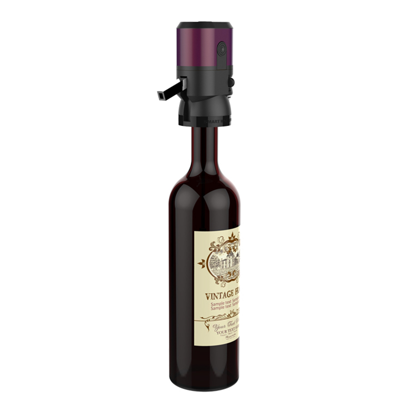 Portable Bartender Device Plastic Decanters Tabletop Dispenser Oxygenating Pourer Smart Rechargeable Electric Wine Aerator