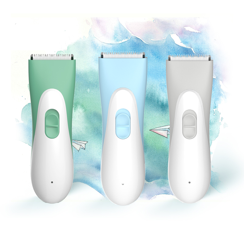 Electric Professional Cordless Hair Trimmer with Guide Combs Cordless Rechargeable Waterproof Powerful Baby Hair Cutting Machine