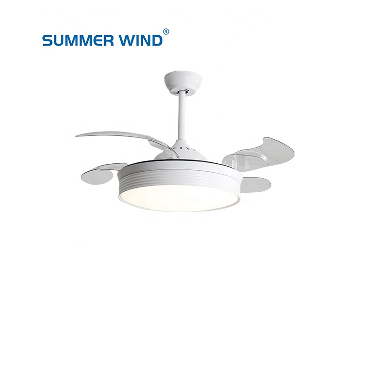 Simply design 3 tone lights kit ac 70w save energy silent bladeless ceiling fan with light
