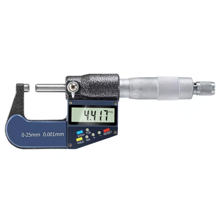 0-25mm 0.001mm Portable Electronic Digital Micrometer Outside