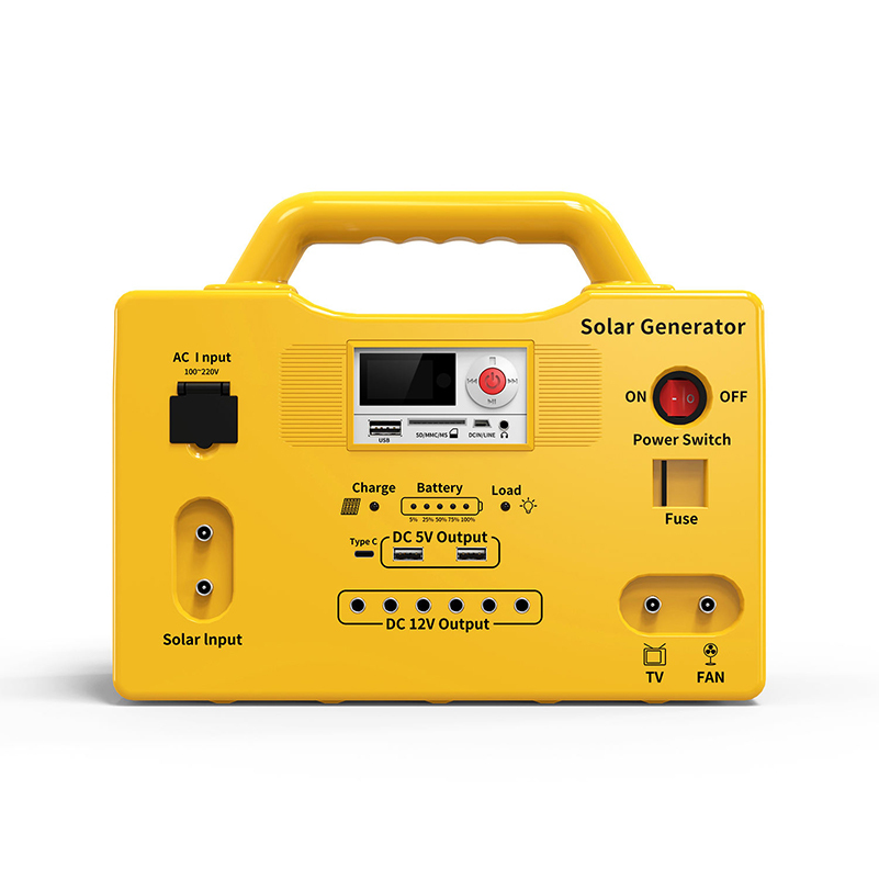 Portable Battery Solar Energy System With Bulbs Home Lighting Phone Charger Power Station With Solar Panel For Outdoor
