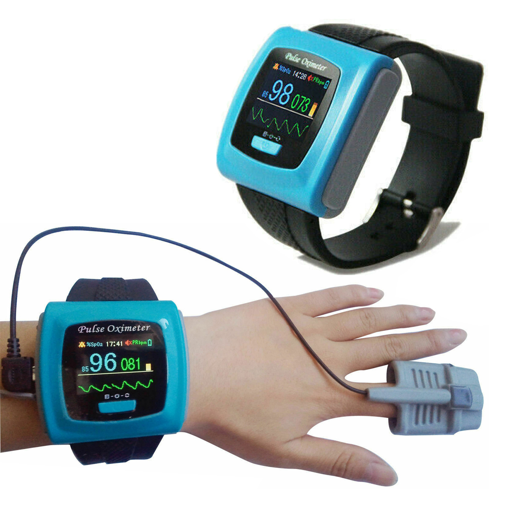 CMS50F Smart Watch Oximetro SpO2 PI PR Testing Instrument Digital Blood Analysis device Wrist pulse oximeter