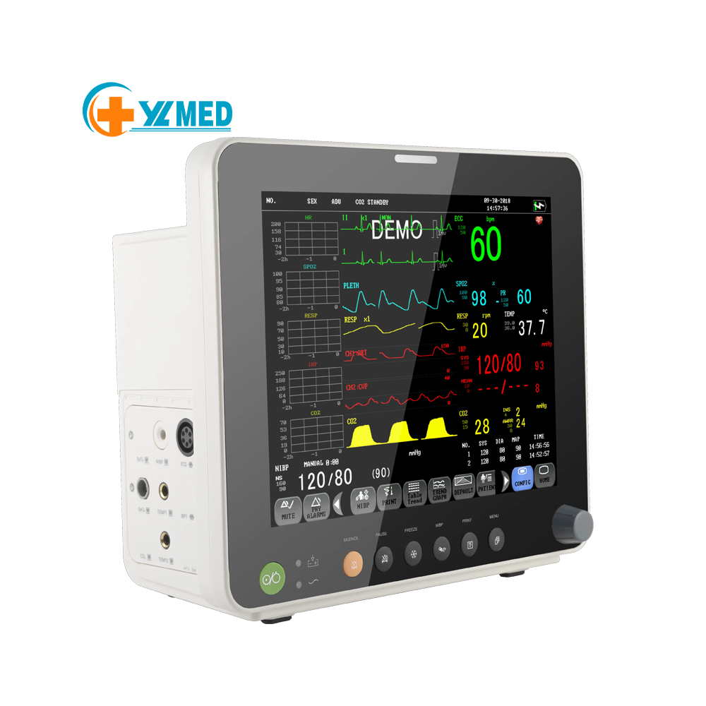 Remote Patient Monitoring Devices Pediatric Neonatal Multiparameter Patient Monitor K12 Vital Signs Patient Monitor with Stand