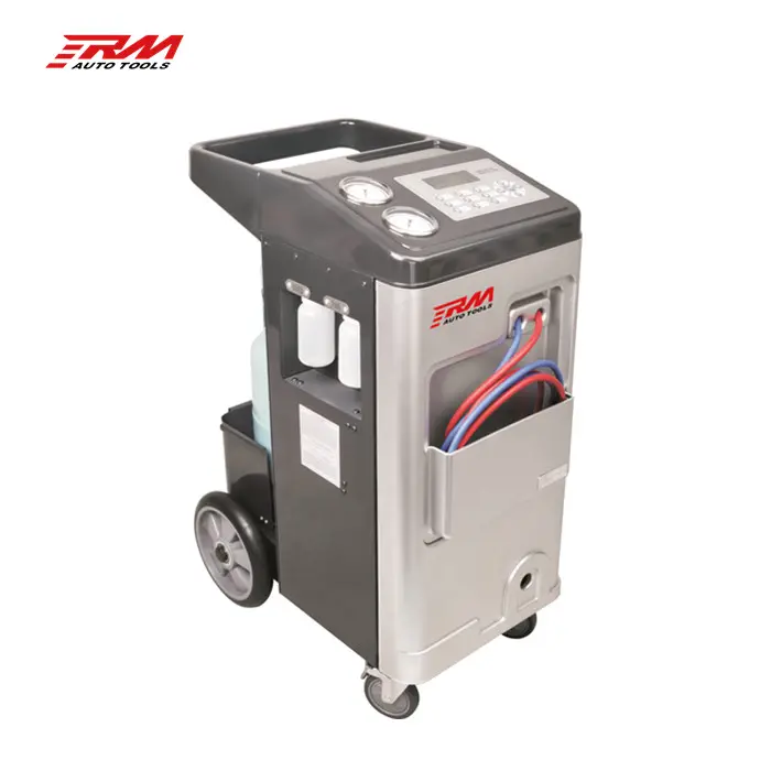 full automatic auto ac refrigerant recovery machine gas R134A refrigerant recycling and recovery Machine