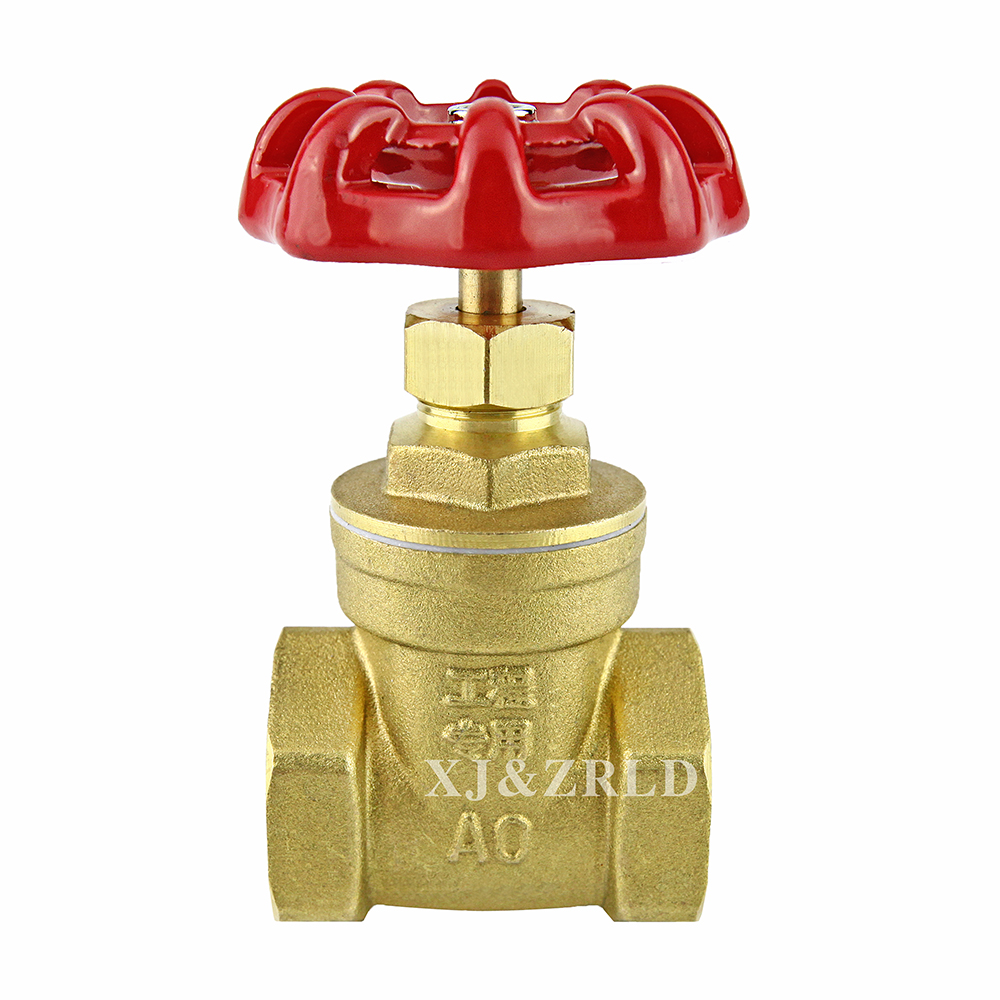 DN15-50 China Supplier Brass 1/2 - 2 Inch thickened internal threaded gate valves
