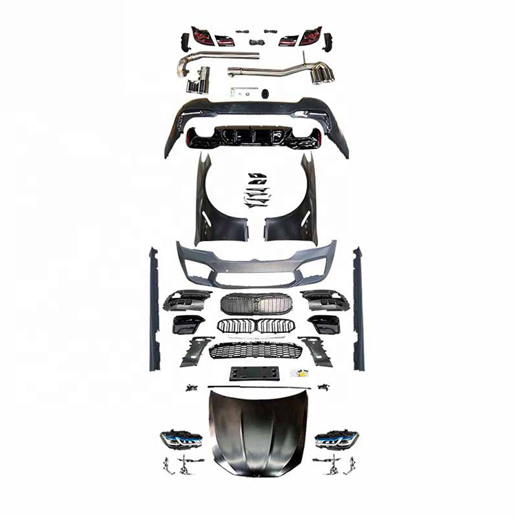 F10 обновление до 2022 M5 G30 bodykit для BMW F10 аксессуары bodykit 5 серии F18 F10 комплект корпуса передний бампер задний бампер решетка