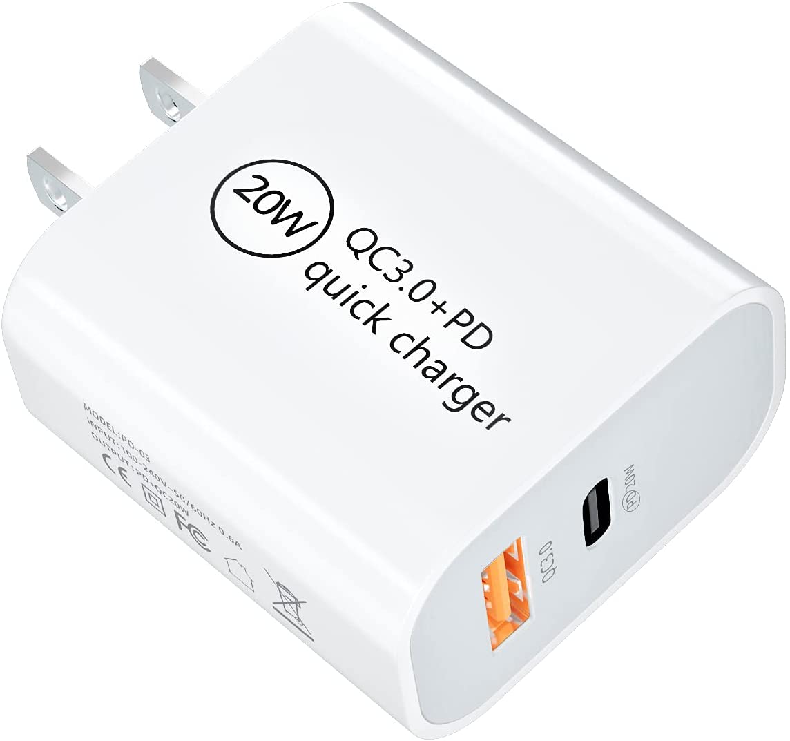 Адаптер питания Kc Ce Rohs Saa Usb-C, быстрая зарядка 3,0 Pd, быстрая зарядка 20 Вт, зарядное устройство для телефона, Usb-порт Тип C, дорожное настенное зарядное устройство