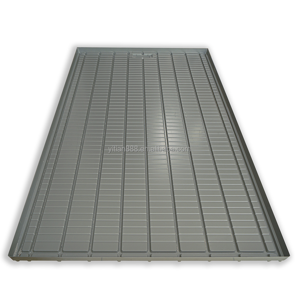 Vacuum Forming Indoor Large Plastic Garden Grass Plant Flood and Drain Trays for Hydroponics