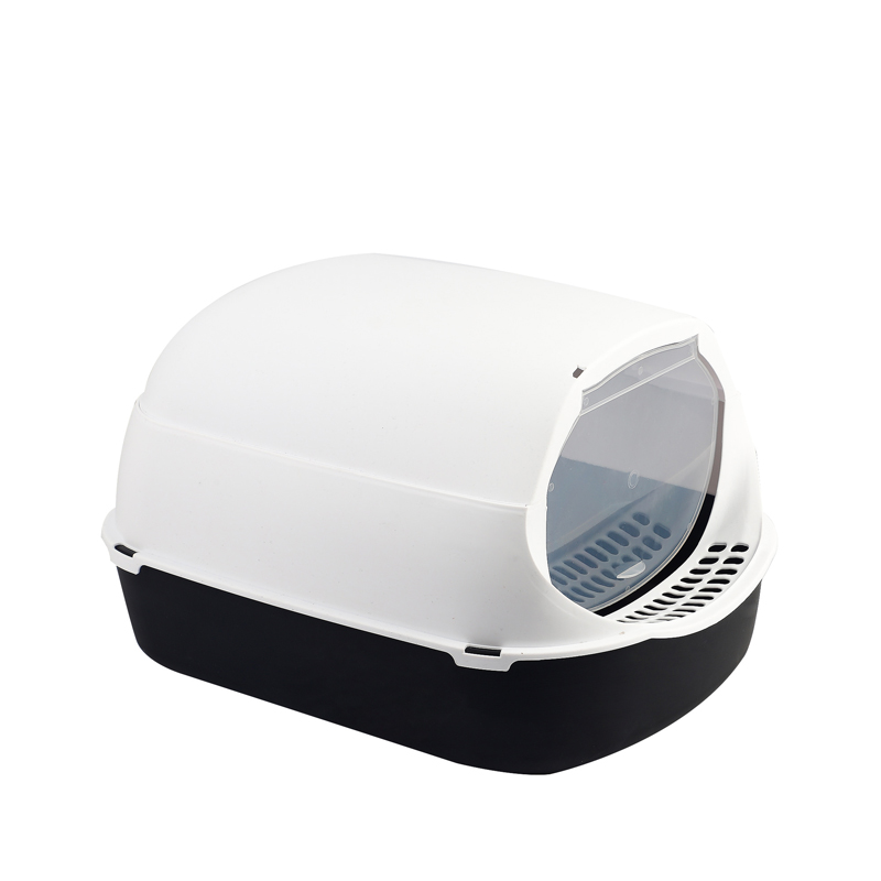 New Type Hot Sale Covered Fully Enclosed Cat Litter Box Clever Sifting