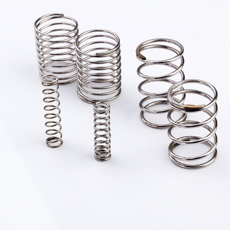 Natural Color Stainless Steel Spring 0.1-20mm Compression Coil Springs