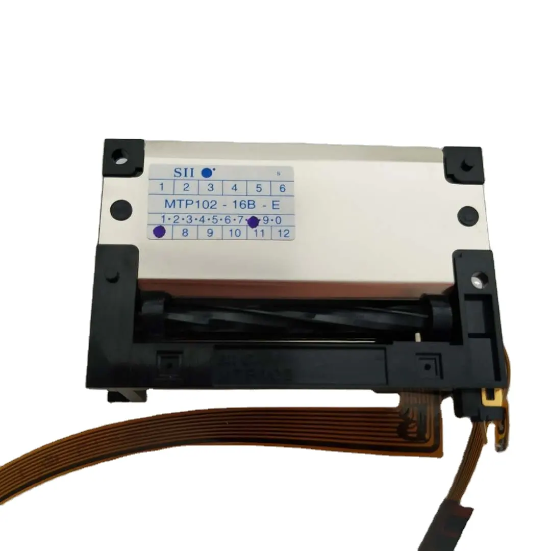 38mm High Reliable and Compact Thermal Printer Head MTP102-16B-E Dot Matrix Printer Mechanism MTP102-16B-E for Taxi meter
