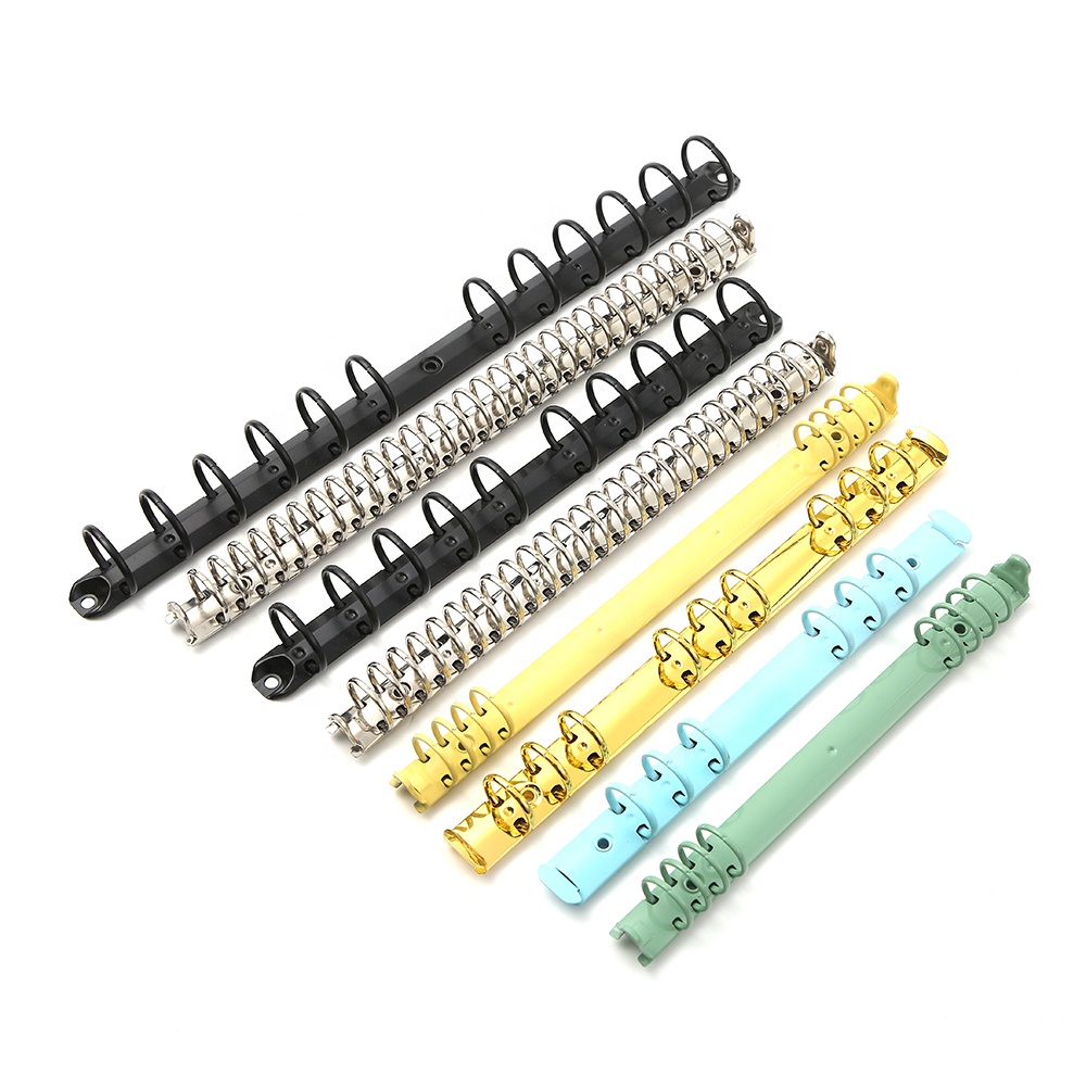 Favorable quality customize metal clip 6ring 8ring O shape Binder clip Stationery accessories