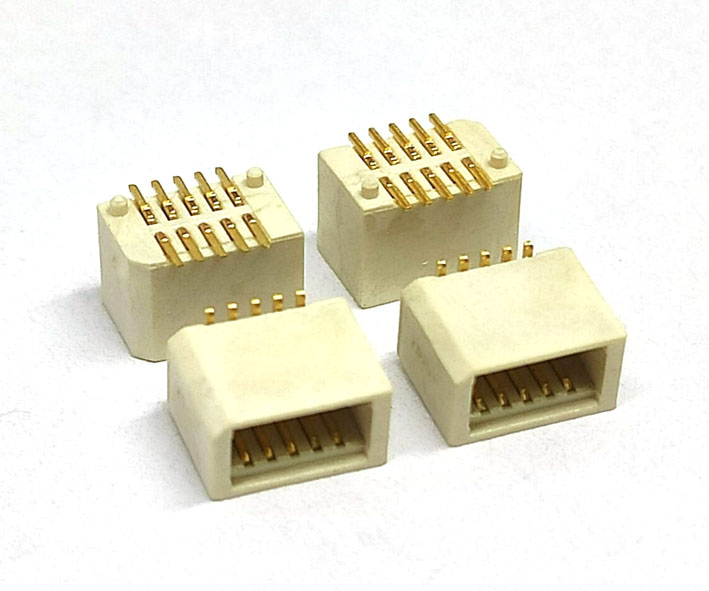 Соединитель Molex SlimStack 53309-1070 0533091070 HDR 10POS R/A SMD, оловянный соединитель для платы