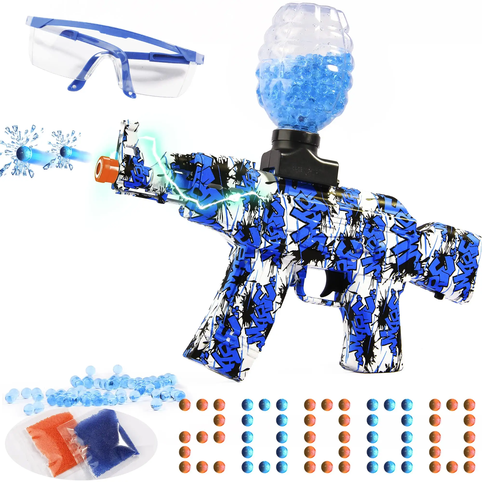 ARTAMBER full auto water splatter  outdoor electric gel water beads ball toy gun