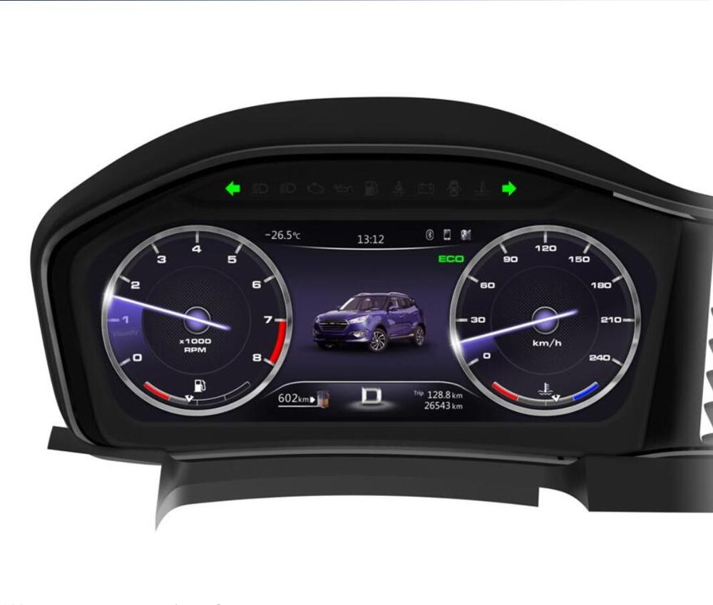 Автомобильный счетчик, роскошные автомобильные инструменты TFT