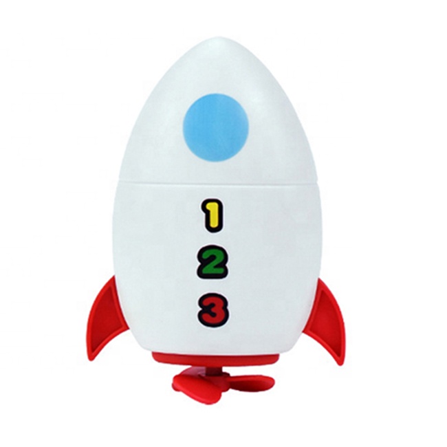 Забавная игра заводная игрушка ракета детская игрушка для купания и ванны детские водные игрушки с пленочным чехлом