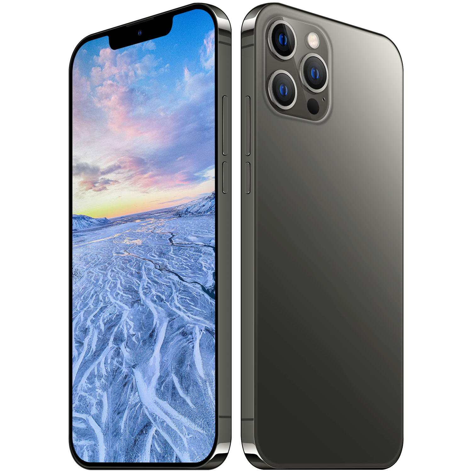 Оптовая продажа сотовый i12 pro max 4g с ёмкой батареей 6,7 дюймов Android карты смартфон мобильный телефон 10-ядерный 8 + 256GB 16 GB + 32MP