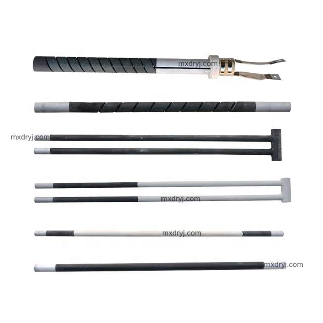 High Quality double spiral ceramic sgr type electric silicon carbide sic heaters element