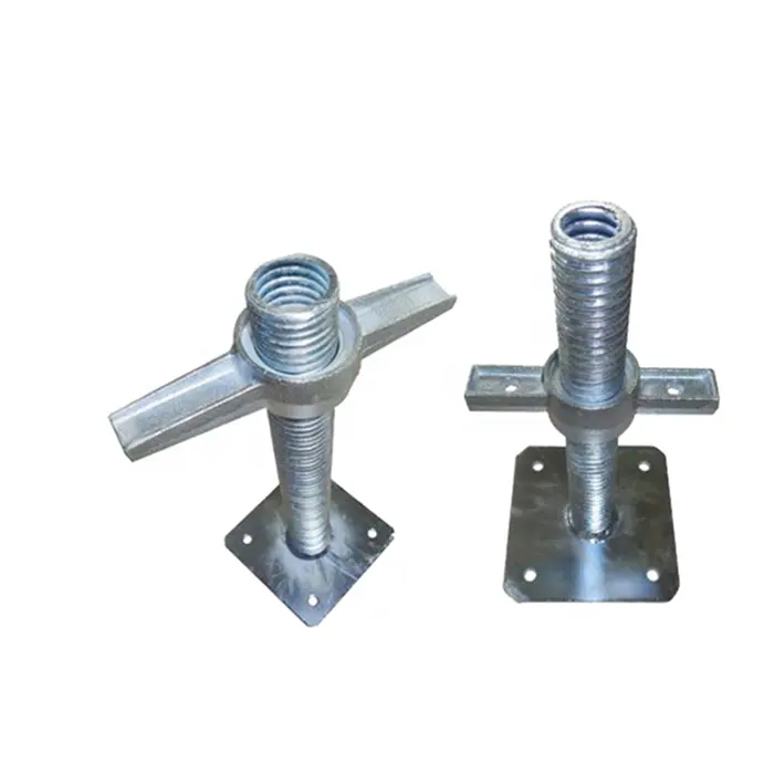 7 Steel prop Telescopic jack base shoring post for construction to increase scaffolding height adjustable