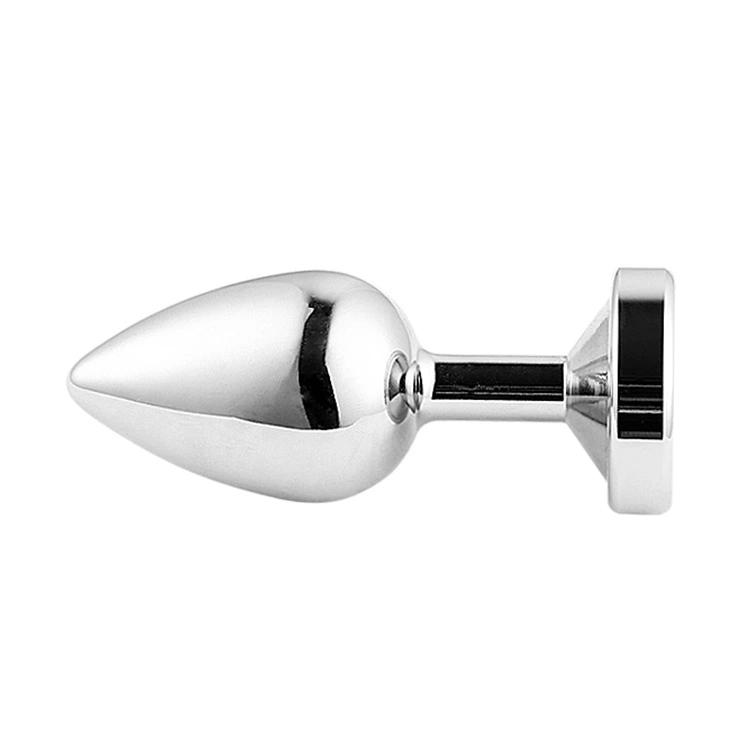 Wholesale Light Led Metal Anal Beads Butt Plug Stimulator Massage Anal Flirting Butt Dildo For Women