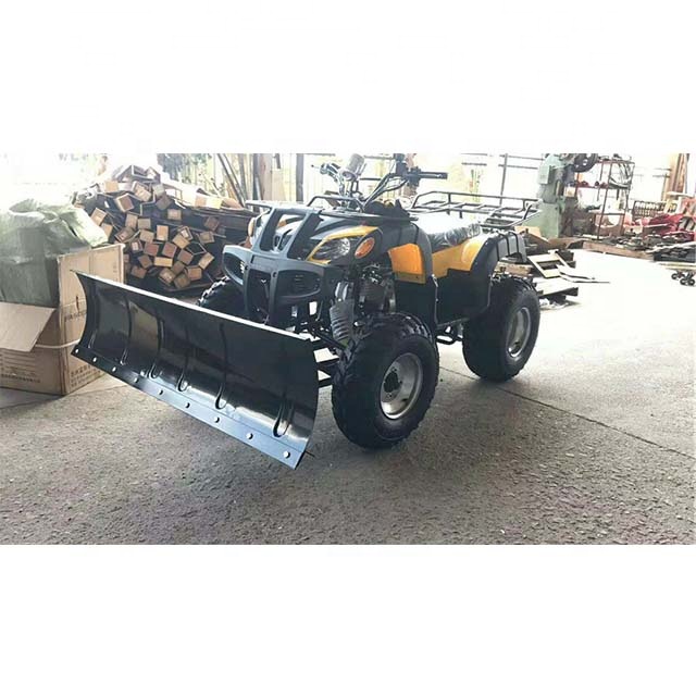 ATV type Clean rubble dust blizzard equipment northeast commonly used four wheel drive snow pusher