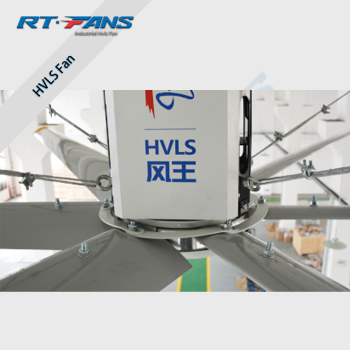 RTFANS самый продаваемый энергосберегающий вентилятор hvls для завода промышленные потолочные вентиляторы большого диаметра