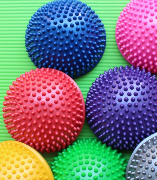 Balance training ball and tactile ball durian ball for fitness yoga made in China