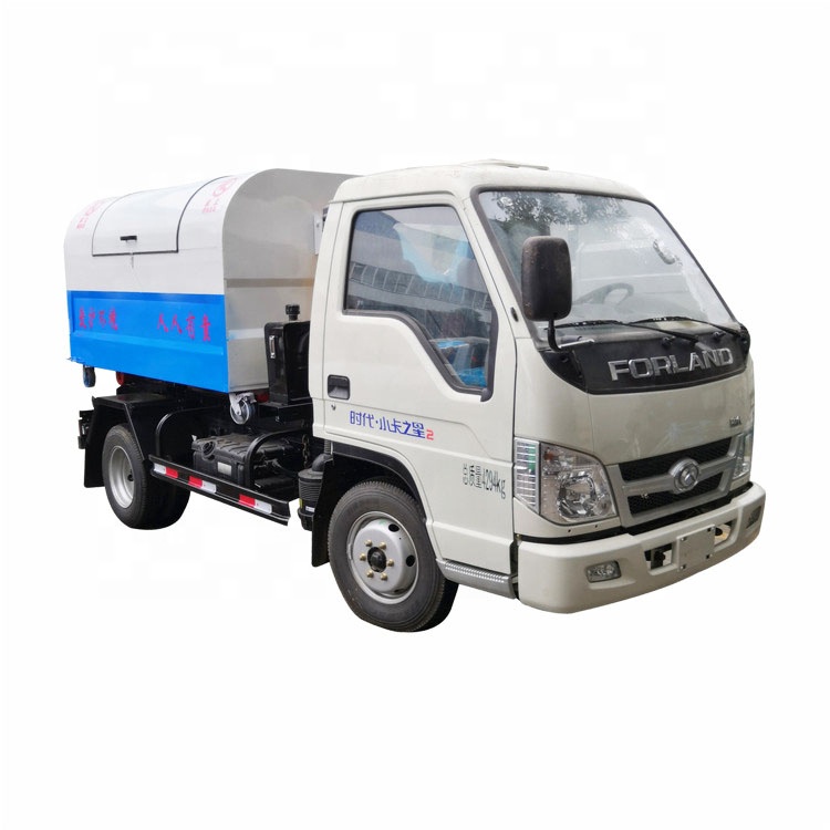 Remote control mini waste collector hook arm lift garbage truck for sale