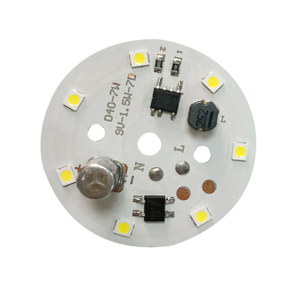 7W DOB светодиодная лампа PCB
