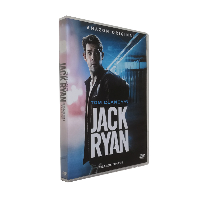 Джек Райан Сезон 3 новый выпуск высокое качество eBay Amazon самый продаваемый DVD Фильмы ТВ серия Бесплатная доставка оптом dvd