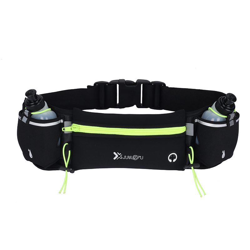 2021New design Marathon Hiking Fanny Pack Sport waist bag running belt with Water Bottle Holder