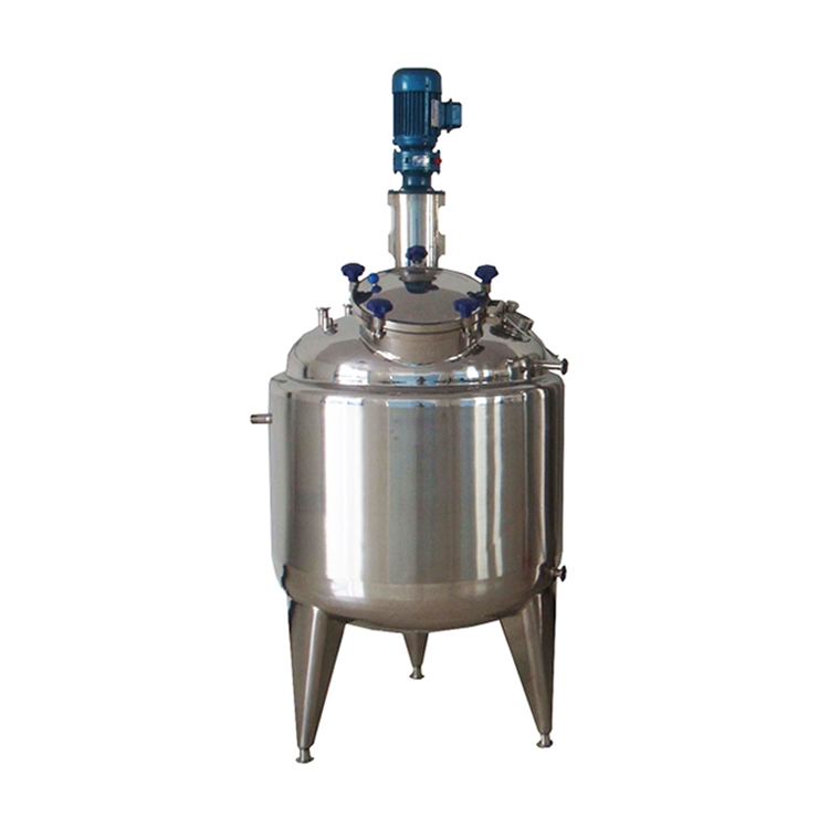 Hot sale 1000L factory Supply Multi-function 3layers Jacket Mixing Tank for beverage/juice/extract liquid Blending factory