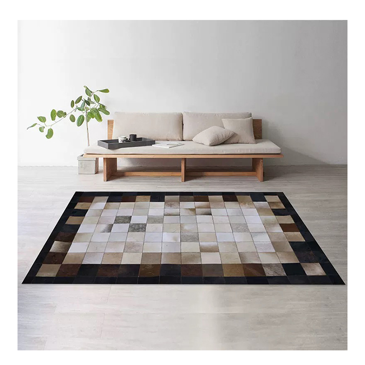Горячая Лоскутная коровья кожа ковер из натуральной воловьей кожи tapis peau de vache